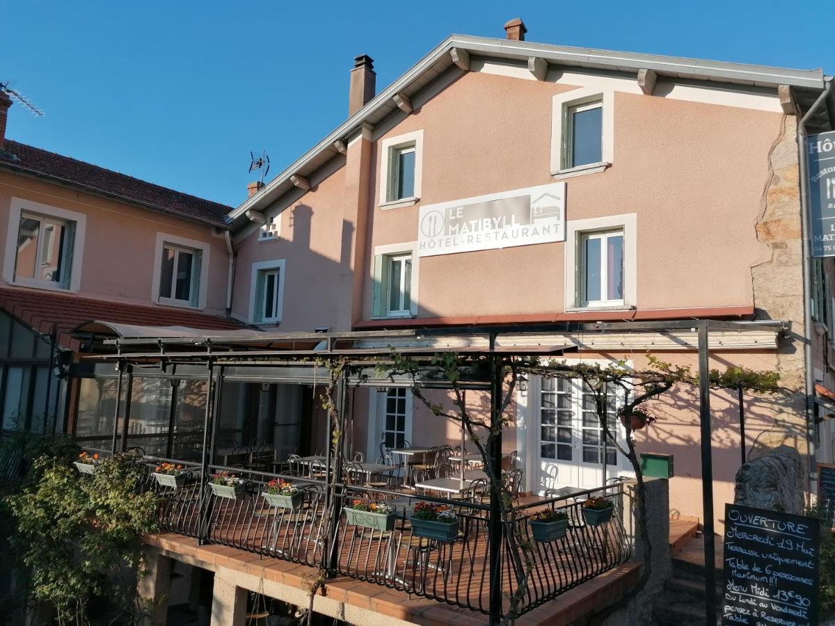 Hotel-Restaurant Le Matibyll Guilherand-Granges Exteriör bild